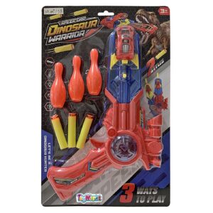 68-734 Όπλο Μπαταρίας-Κορίνες-Βελάκια σε Καρτέλα 20x33x4cm ToyMarkt 88754