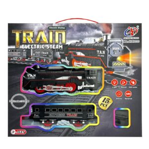 68-851 Τραινάκι Μπαταρίας 15 τεμ 40x36x7cm ToyMarkt 88871