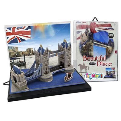 Μικρό Παζλ 3d Γέφυρα του Λονδίνου 33 τεμ 23x16cm ToyMarkt 891565