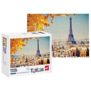 Παζλ 1000 τεμ Πύργος Αιφελ 25x20x5cm ToyMarkt 891773