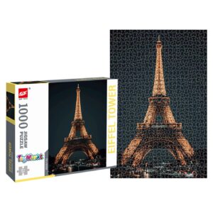Παζλ 1000 τεμ Πύργος του Αιφελ το Βράδυ 25x20x5cm ToyMarkt 891777