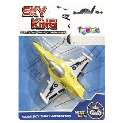Αεροπλανάκι Pull Back σε Καρτέλα 16x12x3cm ToyMarkt 902023