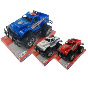 70-2143 Αγροτικό Τζιπ Ψηλωμένο Friction Police 20cm ToyMarkt 902163