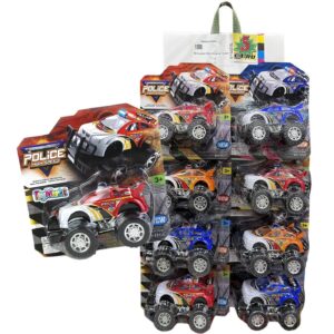 70-2167 Τζιπάκι Police Friction σε Καρτέλα 20x20x9cm ToyMarkt 902187