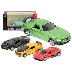 Die Cast Pull Back 1:60 Σούπερ καρ 12x6x5cm ToyMarkt 902316