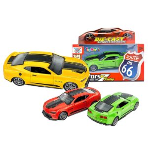 70-2316 Pull Back Μεταλλικό Route 66 15x12x6cm ToyMarkt 902336