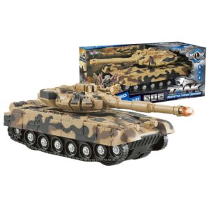 70-2320 Τανκ Friction Camouflage με φως & hxo 28x12x13cm ToyMarkt 902340