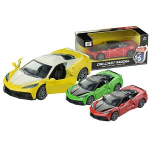 Αμερικάνικο Pull Back Route 66 Open Doors 15x7x7cm ToyMarkt 902355