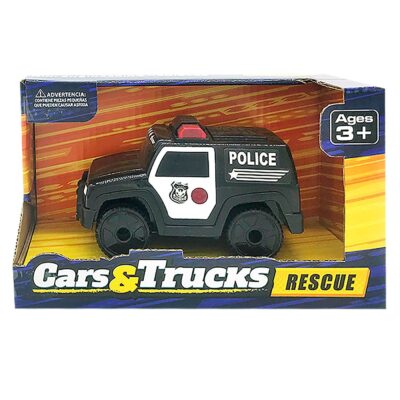 Οχημα Police Friction με φως + ήχο 20x12x8cm ToyMarkt 902359