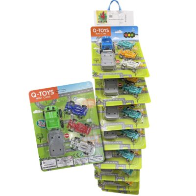 Καρτέλα Mini Cars Pull Back 16x23x5cm ToyMarkt 902362