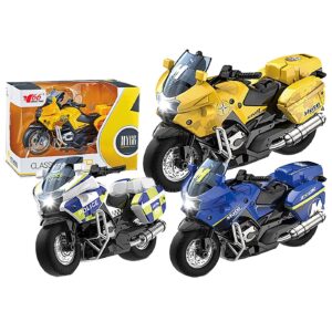 Μότο Μεταλλική Pull Back με Ήχους & φως 15x11x8cm ToyMarkt 902364