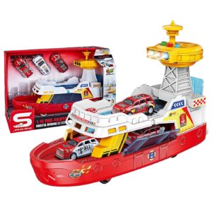 70-2348 Πλοίο Ακτοφυλακής Friction με Φως+ήχους 32x22x13cm ToyMarkt 902368