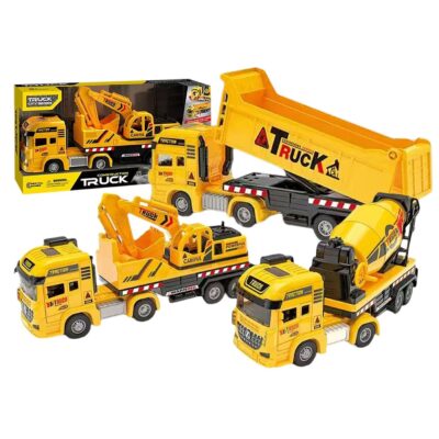 Νταλίκα Friction με Δομικά 3 Σχεδια 26x14x7cm ToyMarkt 902373