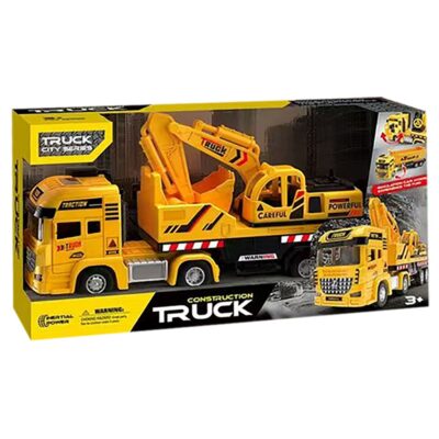 Νταλίκα Friction με Δομικά 3 Σχεδια 26x14x7cm ToyMarkt 902373