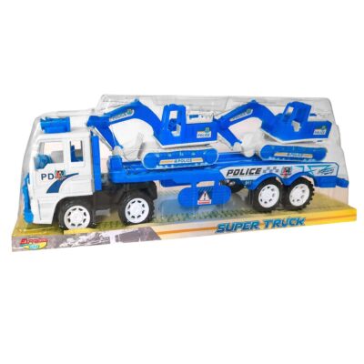 Νταλίκα Friction με 2 Δομικά 45x15x12cm ToyMarkt 902376