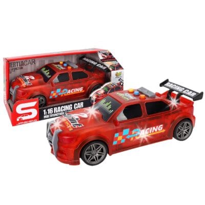 Αυτοκίνητο Friction Racing car With Light+sound 28x13x12cm ToyMarkt 902381