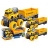 Δομικό Friction με Ρυμούλκα 30x12x11cm ToyMarkt 902382