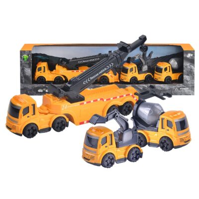 Γερανός Οδικής Βοήθειας Friction με 2 Δομικά 42x11x7cm ToyMarkt 902386