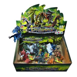 71-1037 Δράκοι 13cm 6σχ. 32x20cm ToyMarkt 911057