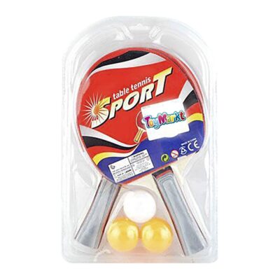 Ξύλινο σετ Πινγκ Πονγκ 29x20cm ToyMarkt 912969
