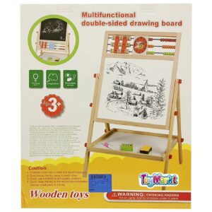 Ξύλινος Εκπαιδευτικός Πίνακας 32x29cm 37x45cm ToyMarkt 913087