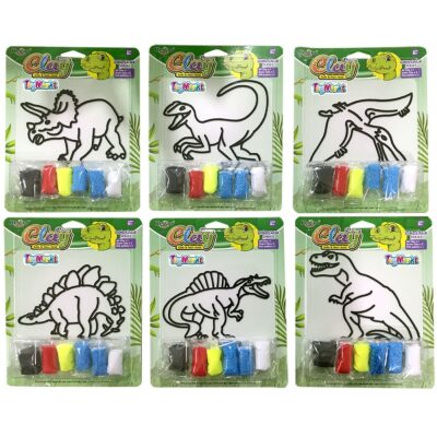 Σετ Πλαστελίνης Δεινοσαυράκια 24x19x3cm ToyMarkt 913115