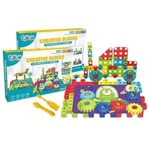 Σετ Εργαλεία diy 196 τεμ Creative Blocks 34x24x7cm ToyMarkt 913228