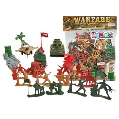 Στρατιωτάκια σε Σακουλάκι Warfare 28x25x7cm ToyMarkt 913255