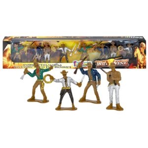 8 Καουμπόηδες σε Μακρόστενο Κουτί 39x8x3cm ToyMarkt 913271