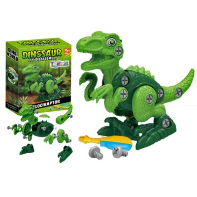 Δεινόσαυρος Velociraptor Συναρμολογούμενο 32 τεμ 20x16x5.5cm ToyMarkt 913275