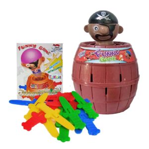 71-3284 Πειρατής-Βαρελάκι με Σπαθιά-Κουμπαράς 9x13x9cm ToyMarkt 913304