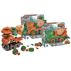 Συναρμολογούμενο Δεινοσαυράκι Μπετονιέρα 20x16x10cm ToyMarkt 913308