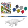 Σετ Χρωματισμού Δεινόσαυρος & 6 Χρώματα 23x18cm ToyMarkt 913315