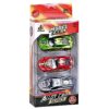 Σετ 3 Οχήματα die Cast Metal Free Wheels 9x22x4.5cm ToyMarkt 913361