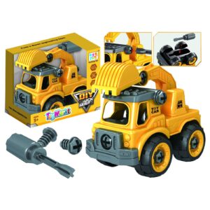 Εκσκαφέας Free Wheels & Κατσαβίδι 15x14x10cm ToyMarkt 913363