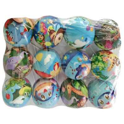 Μπαλάκι Καουτσούκ Ζωάκια ø6,5cm ToyMarkt 913374