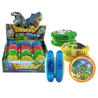 Γιογιό με φως Δεινόσαυροι ø5,5cm ToyMarkt 913376