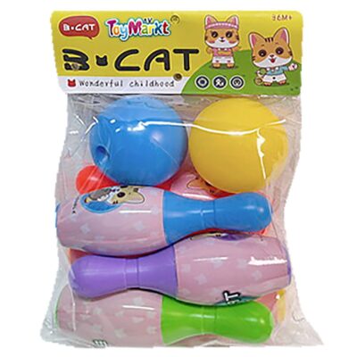 Μπόουλινγκ 8τεμ σε Σακουλάκι 25x17x8cm ToyMarkt 913394