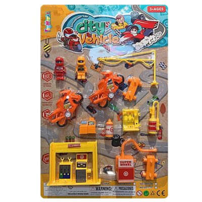 City Vehicle σε Καρτέλα Free Wheels 43x28cm ToyMarkt 913403