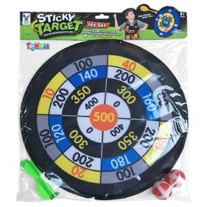 71-3387 Στόχος ø36cm με Μπάλες & Βέλη σε Σακούλα 45x37x4cm ToyMarkt 913407