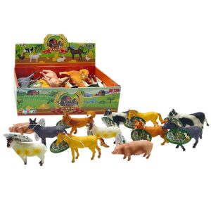 71-3395 Ζώα Φάρμας Κουτί 12 Τεμαχίων 26x8x16cm ToyMarkt 913415