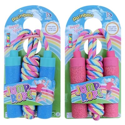 Σχοινάκι Jump Rope 2m Rainbow 26x12x3cm ToyMarkt 913424