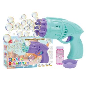 71-3426 Όπλο Σαπουνόφουσκες 10 Τρύπες Μπαταρίας 18x12x6cm ToyMarkt 913446