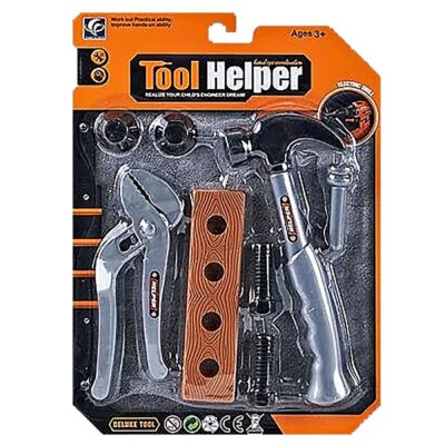 Εργαλεία 8 τεμ Μικρή Καρτέλα 32x23cm ToyMarkt 913452