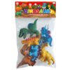 6 Δεινοσαυράκια 8-12cm σε Σακουλάκι 30x19x5cm ToyMarkt 913454