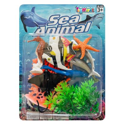 Ζώα της Θάλασσας Μίνι Καρτέλα 19x14x3cm ToyMarkt 913497