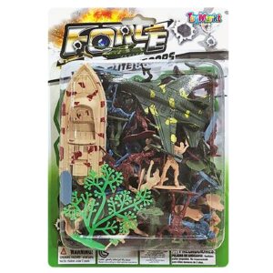 71-3479 Στρατιωτάκια Αεροπλάνο Βάρκα Μικρή Καρτέλα 17x24x4cm ToyMarkt 913499