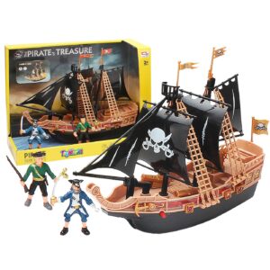 71-3499 Πειρατικό Καράβι Μαύρα Πανιά 33x26x13cm ToyMarkt 913519