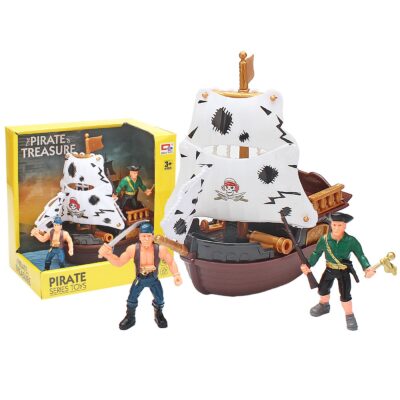 Πειρατικό Καράβι Μικρό & Πειρατές 19x19x12cm ToyMarkt 913548
