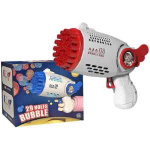 71-3544 Όπλο Σαπουνόφουσκες 29 Τρύπες Μπαταρίας 17x15x8cm ToyMarkt 913564